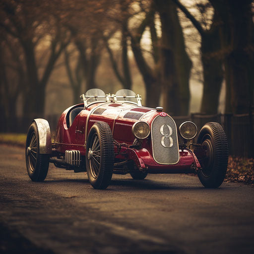 Classic Alfa Romeo 2-Seater Racecar