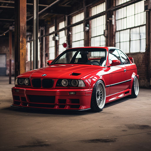 Classic bright cherry red