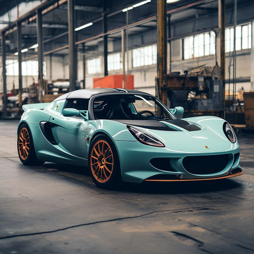 Classic Seafoam Blue Lotus Elise