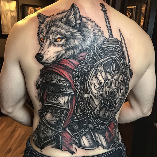 Tribal Wolf Tattoo Tattoo Art Collection