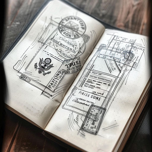 Bold Travel Tattoo Design Pack