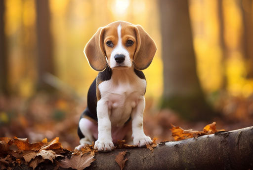 Explosive, poignant beagle in high quality, ferrania p30, 32k uhd