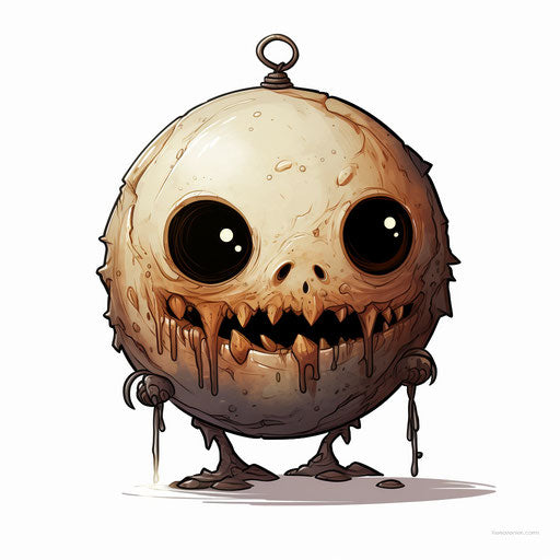 Ball clipart in the style of Chiaroscuro Art on white background