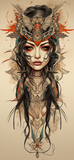 Bold Gypsy Tattoo Design Pack