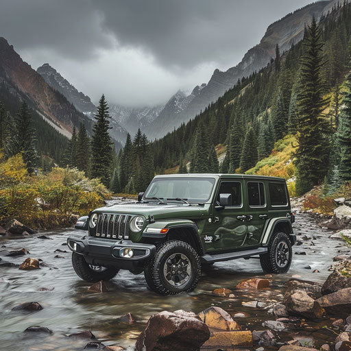 Classic restyling of jeep wrangler