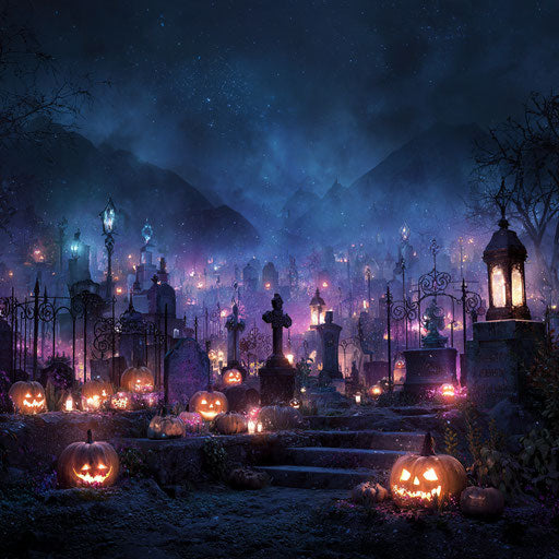 Dark and Mysterious Halloween Atmosphere