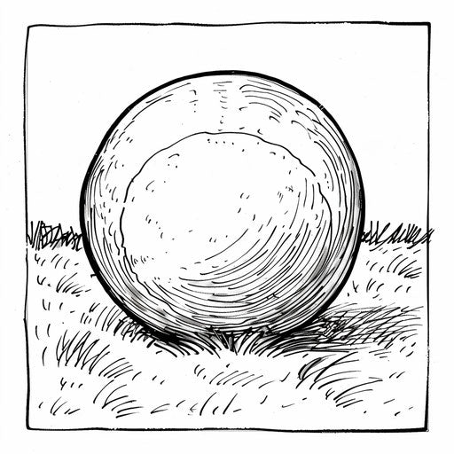 Bocce ball on grassy field