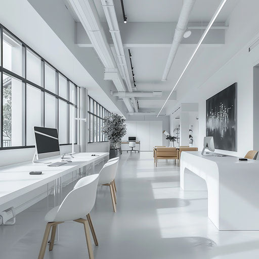 Minimalist office space