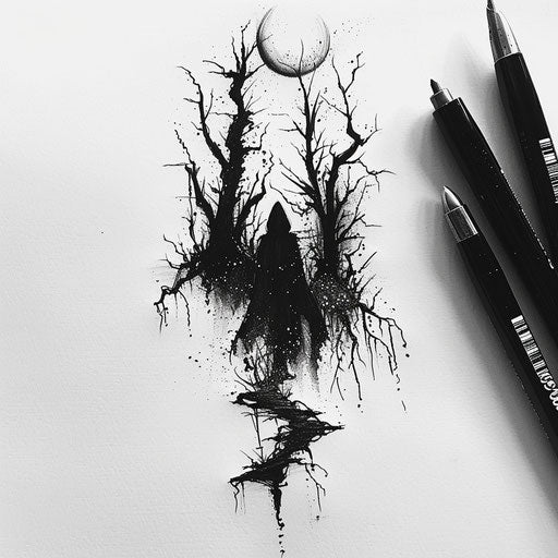 Soul wandering in a dark enchanted forest