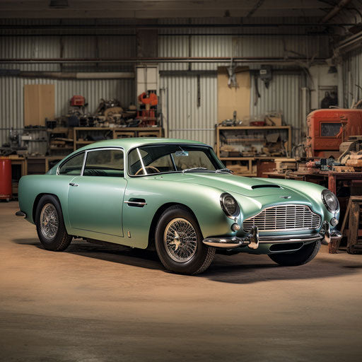 Seafoam Green Aston Martin DB5