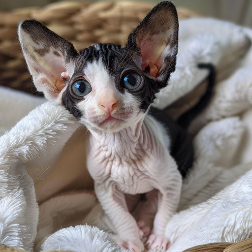 Cornish Rex Cat Kitten