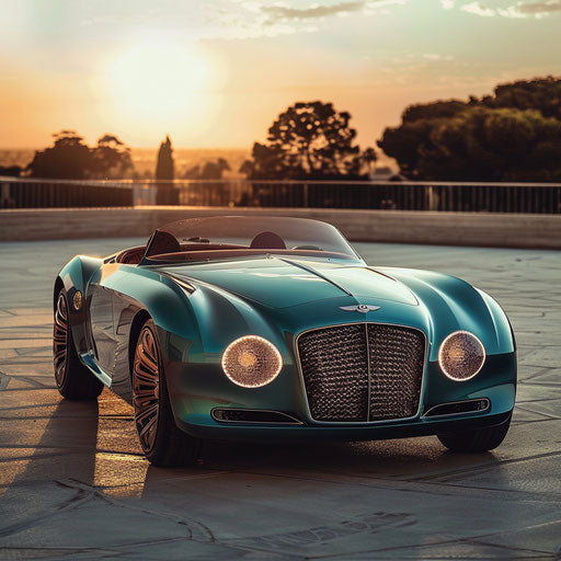 1954 R Type Continental electric roadster: fusion of futuristic tech and vintage design