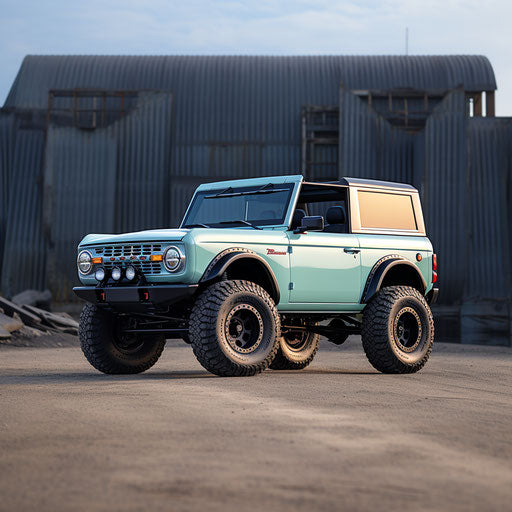 Classic Seafoam Blue Bronco Sport
