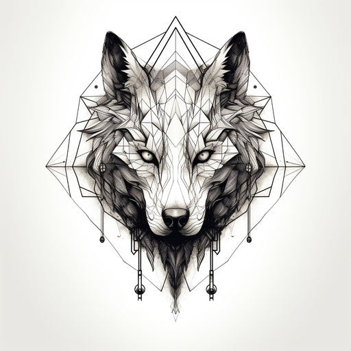 The wolf skull of the old god poster