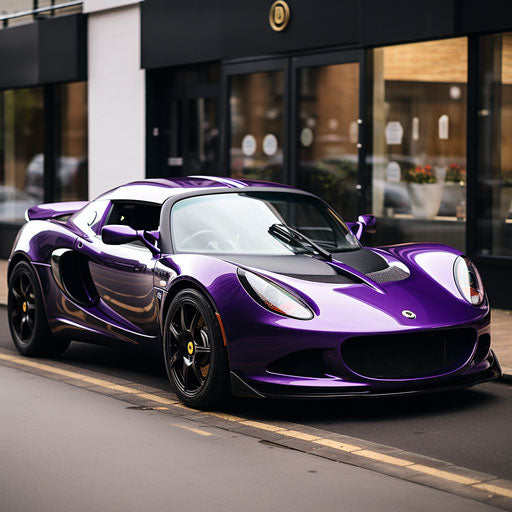 Classic Lotus Elise Bright purple