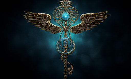 Angelic symbol of medicine