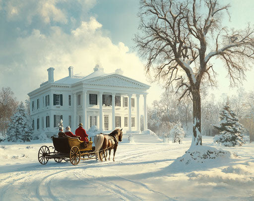 Creative Photo Christmas Card Festive Illustration