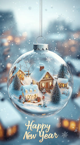 Luminous New Happy New Year Pic NYE Greetings