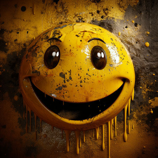 The happy emoticia, ironic and humorous style