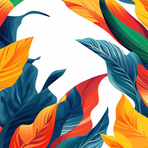 Realistic background clipart with high contrast colors