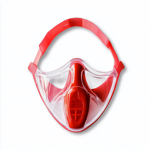 Realistic CPR Mask clipart, high resolution, isolated
