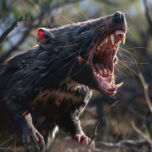 Tasmanian Devils Extinct: High-Res Images for Diverse Uses