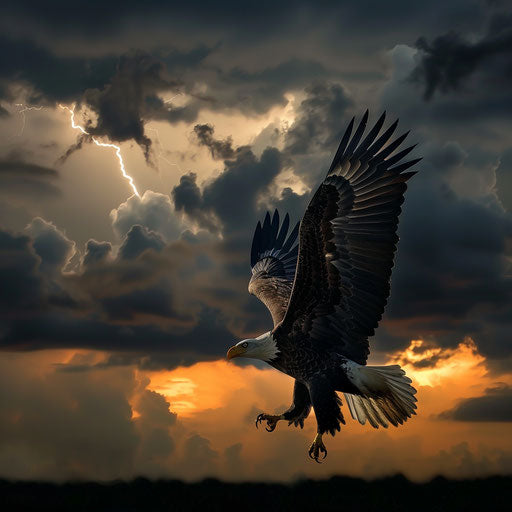 American Eagle Bird: Craft Your World with Nature