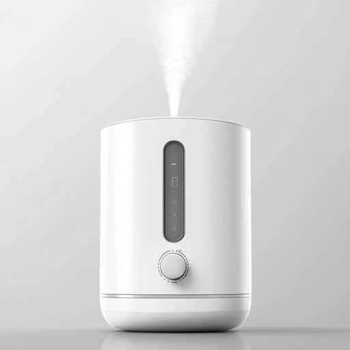 3D Humidifier on flat white background, isolated clipart