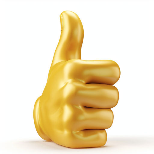 Enrich Articles with Engaging Thumbs Up Emoji Graphics