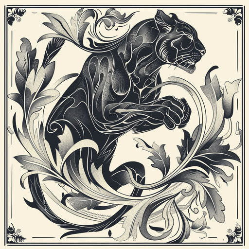 Bold Panther Tattoo Design Pack