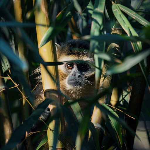 Yunnan Snub Nosed Monkey: Capture Nature in Graphic Designs