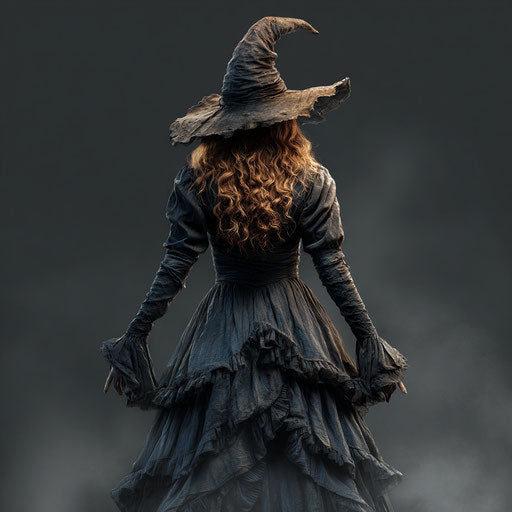 Magical Dance of a Witch from Behind