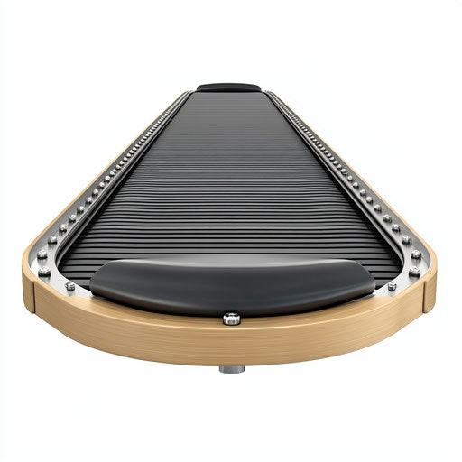 Realistic illustration of a luggage conveyor belt