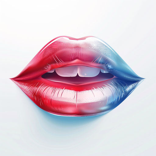 Realistic whisper clipart on white background