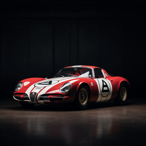 Racing Stripes for Classic 2 Seater Alfa Romeo