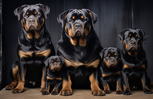 Rottweiler breeds and sizes to look for in a dog