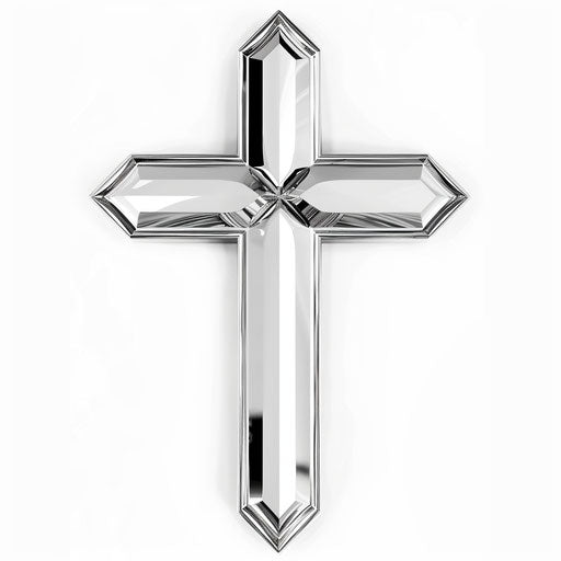 Clip art cross in a photo realistic style