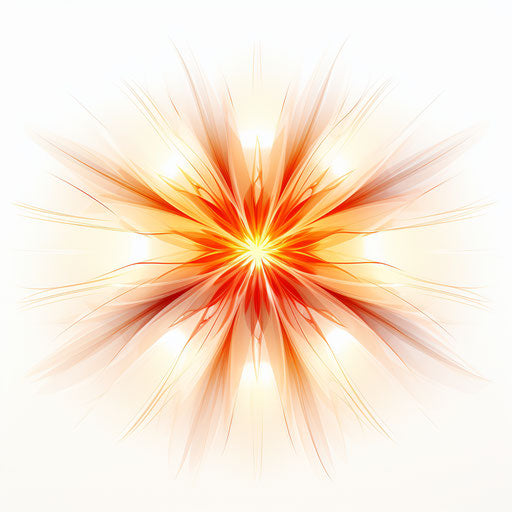 Chiaroscuro Art style illustration on white background