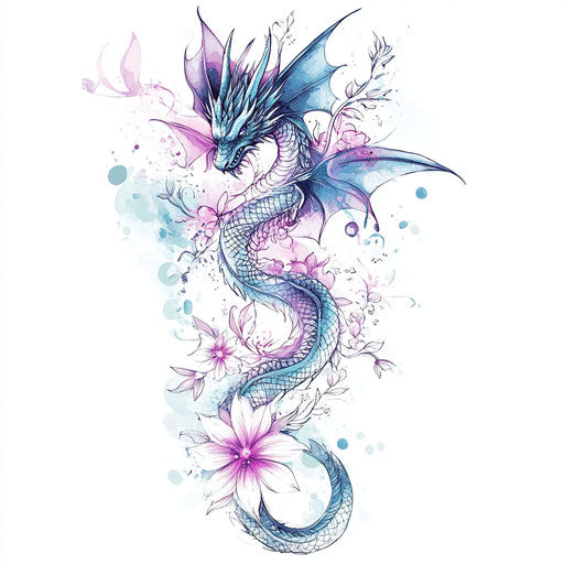 Dragon Tattoos For Women Tattoo Blueprint Kit
