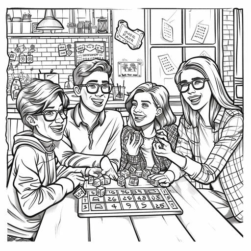 Joy and excitement around the bingo table