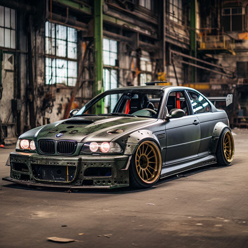 Classic body modifications for BMW M3