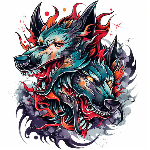 Hades Tattoo Blueprint Set