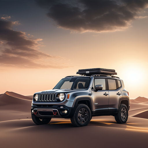 Classic Silver Jeep Renegade