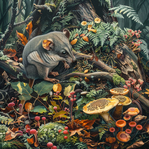 White Tail Possum: Wildlife Wonders in HD