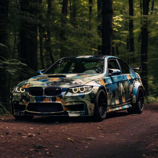 Classic Camouflage of the BMW M3