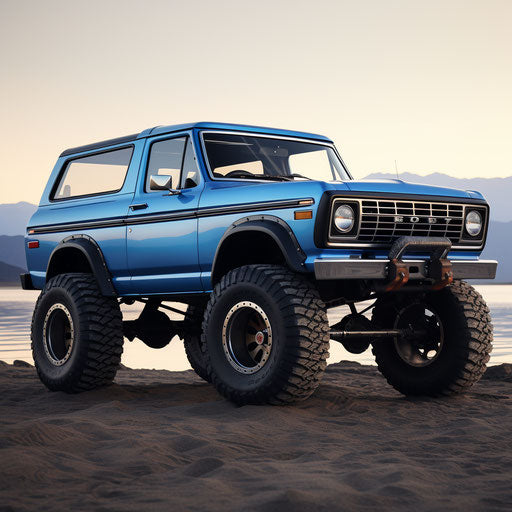 Classic SUV with Bigfoot tires