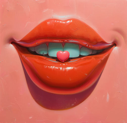 Joyful heart in the style of Hinchel or Firmin Baes