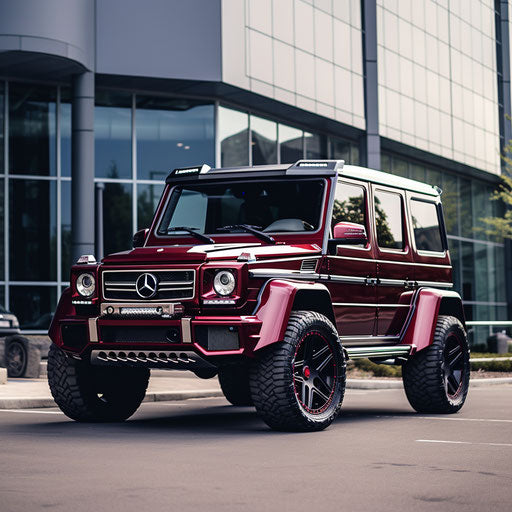 Classic Burgundy G-Wagon