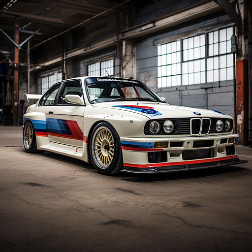 BMW M3 classic Racing stripes