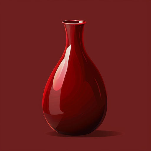 Realistic paperclip illustration on a rich burgundy background